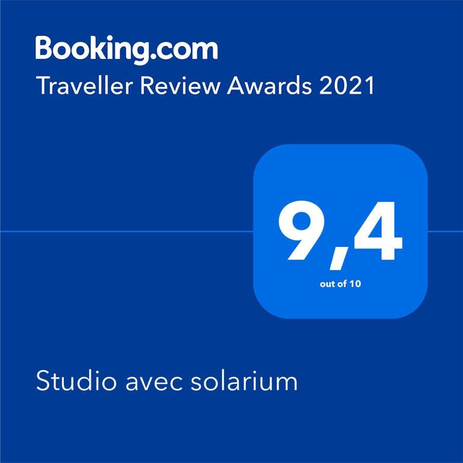 Studio Avec Solarium Bourg-Saint-Maurice Bagian luar foto