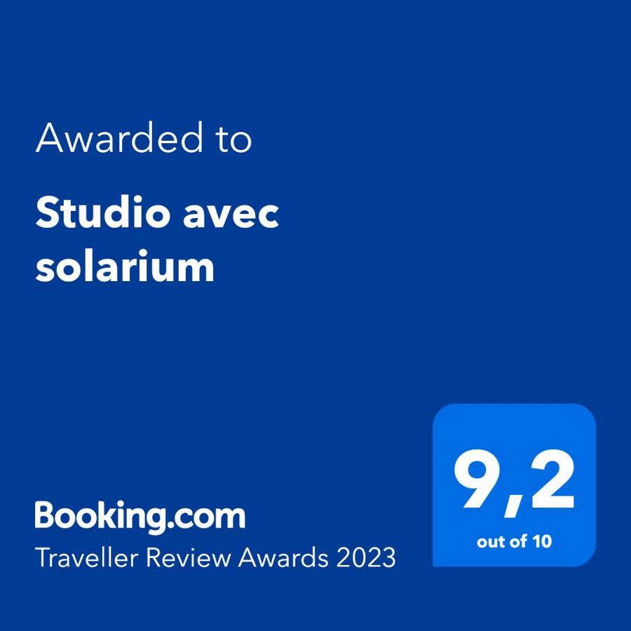 Studio Avec Solarium Bourg-Saint-Maurice Bagian luar foto
